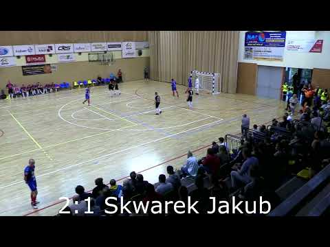 Bramki z meczu Futsal Świecie vs KS Futsal Piła z 09-10-2022