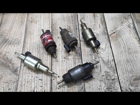 Webasto fuel pump diagnosis and types
