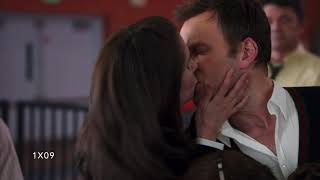 Every Jeff and Annie kiss (all 8) from Community