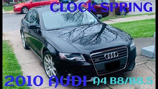 2010 Audi A4 B8/B8.5 Clock Spring Replacement / Steering Angle Sensor G85 - Driveway Dave