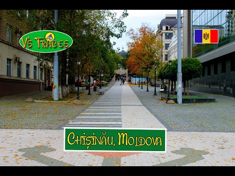 🇲🇩 Chișinău Walking Tour | Milestone → Financial Center