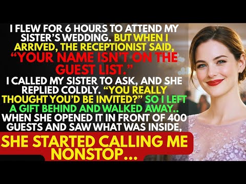 My Parents Banned Me From My Sister's Lavish Wedding—Then They Screamed When The My Gift Was Opened