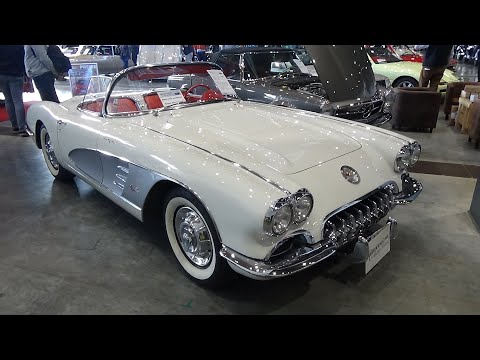 1958 Chevrolet Corvette C1 V8 Convertible - Exterior and Interior - Retro Classics Stuttgart 2022