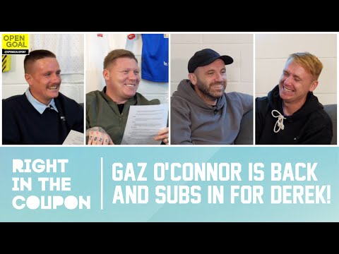 GAZ O'CONNOR IS BACK AND SUBS IN FOR DEREK! | Right In The Coupon
