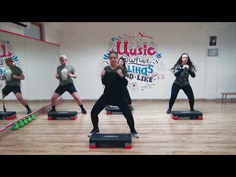 Bed Rock - Young Money | Zumba Step Choreography by Angela Gulevska