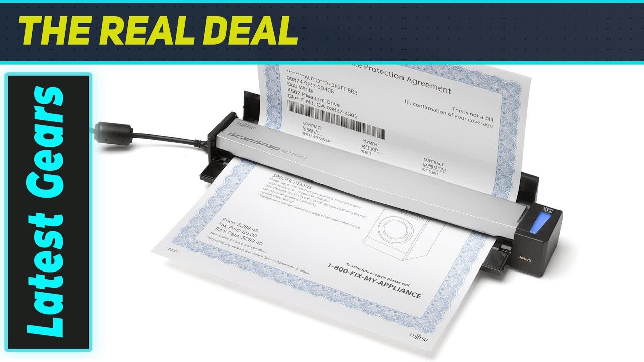 Fujitsu ScanSnap S1100: The Best Lightweight Scanner for Digital Life