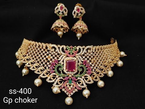 #Latest choker  set collections with price &contact no.| suji telugu channel