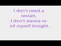 Sunrise Avenue- I Don't Dance Lyrics on Scrren ...