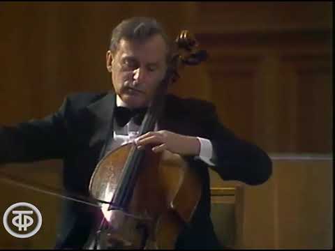 Daniil Shafran 1982 Solo Recital at teh Big Hall of Moscow Conservatory