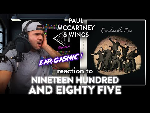 Paul McCartney Reaction & Wings Nineteen Hundred Eighty-Five (OMG!)  | Dereck Reacts