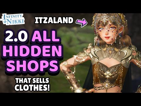 ALL 13 HIDDEN Shops in ITZALAND & 1 Pose Shop Bonus 🍄 Locations to buy lots of Clothes with Blings 💜