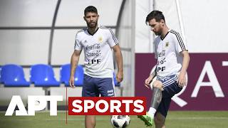 Download lagu Lionel Messi Memimpin Sesi Latihan Argentina Jelang Persiapan Piala Dunia | APT mp3