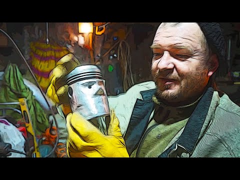 Череп из поршня варю ПА