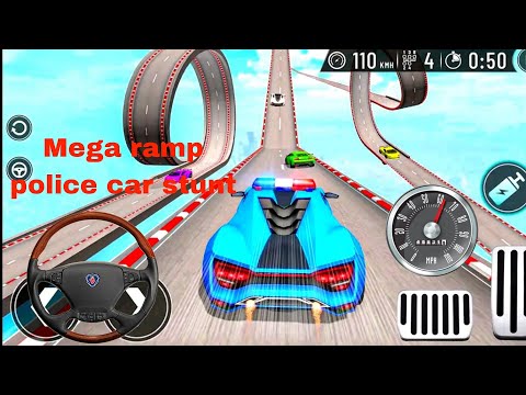 Car game stunt car racing-Ramp car driving- police car stunt simulator 3d-Anroid Gameplay#1