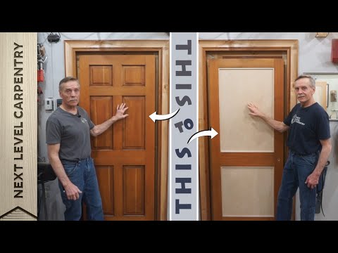 6 Panel to Flat Panel Door Rescue