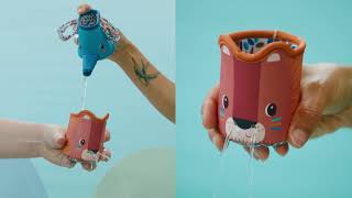 Jack the Lion Bath Toy - Stacking Cups (Set of 3)