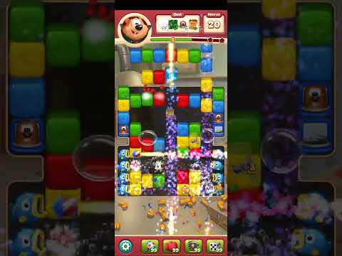 Toon Blast Level 2733 No Boosters Series