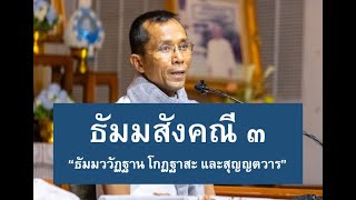 181-ธัมมสังคณีและวิภังคปาลิ ตอนที่ 3.ธัมมววัฏฐาน โกฏฐาสะ และสุญญตวาร