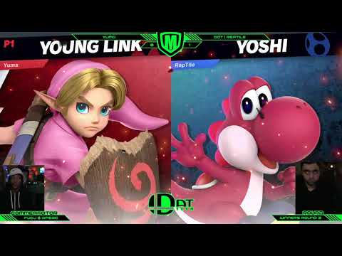 DAT Monday Meltdown 152 - Yuma (Roy/Young Link) vs. Reptile (Yoshi) - Smash Ultimate
