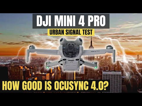 DJI Mini 4 Pro Ultimate Urban Signal Test v Mini 2 & Mini 3 Pro