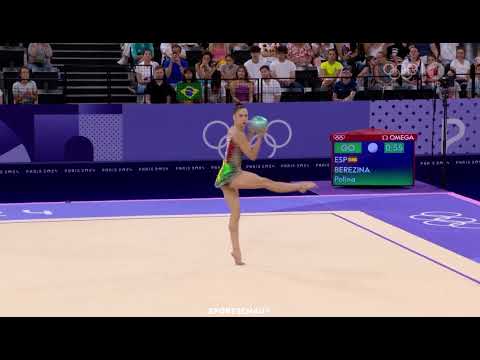 Olympic Games Paris 2024 Rhythmic gymnastics- Polina Berezina Ball (ESP) Qualifcation