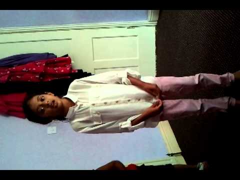 Radeyah singing a islamic made up song