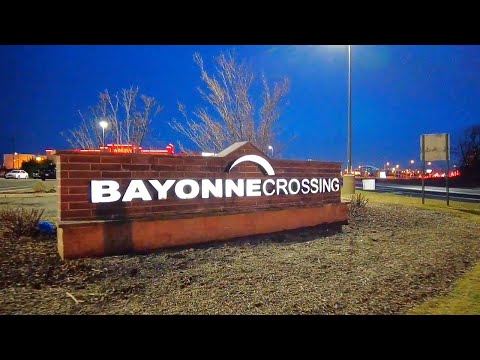 Bayonne Crossing in Bayonne, NJ | Walk tour inside and outside the shopping plaza on Rt 440