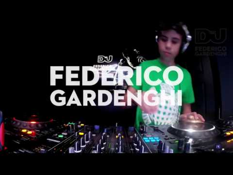 Federico Gardenghi - 12 Year Old Techno DJ - Exclusive Live DJ Set