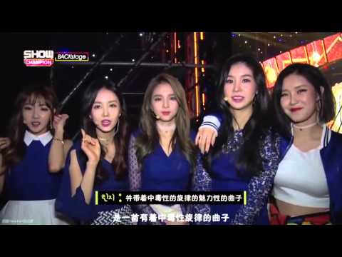 【百度fiestar组合吧】160313 Show Champion Backstage 中字