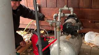 How to Winterize Sand Point Well at Off Grid Cabin