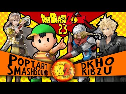 DAT BlastZone 23 -  Doubles Grand Finals - Plastic Poptart + SmashBound [W] vs. DKHo + Kibzu [L]