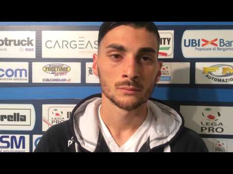 Post partita AlbinoLeffe vs FeralpiSalò - Ferdinando Mastroianni