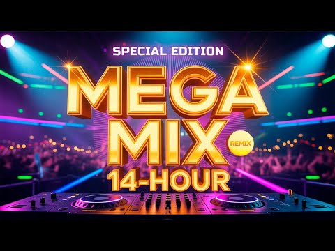 MEGA MIX 14-HOUR 🔥 NONSTOP DJ SET | Best Remixes Nostalgia from 70s–Now 🔥 Ultimate Marathon 🎶