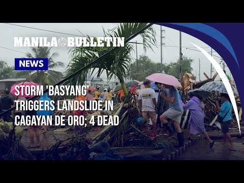 4 dead in Cagayan De Oro due to landslide caused by 'Basyang' - NDRRMC | MB Newsbreak