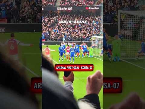 Arsenal vs Everton 2-0 | All Goals Highlights #Shorts #premierleague