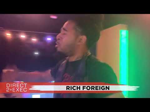 Rich Foreign Performs at Direct 2 Exec Boston 11/19/19 - A&R at Atlantic Records