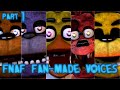 FNAF SFM FNaF Animated Fan Voices Part 1 Five Nights At Freddy S 1