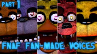 FNAF/SFM FNaF Animated Fan Voices  Part 1: Five Ni