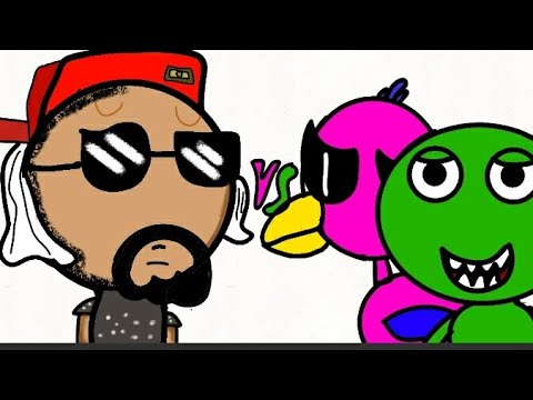 Opila Bird e Jumbo Josh Vs. mussoumano animado 💗💚