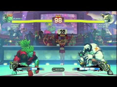 SSF4 - eltwopee [BL] vs El_Karcus[ZA] #ssf4