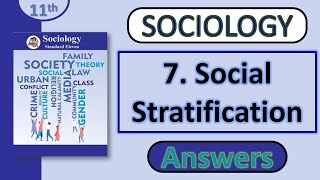 Class 11 Sociology Chapter 7 – Social Stratification | Question Answer | Maharashtra Board | HSC |
