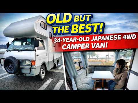Camper Van Tour | This 34-Year-Old Japanese 4WD Camper Is Still the Best!