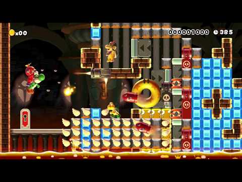 [NSDBU] Y-8 Denouement ⚡️ by MyuuTsu ⚡️ SUPER MARIO MAKER Raw GAMEPLAY