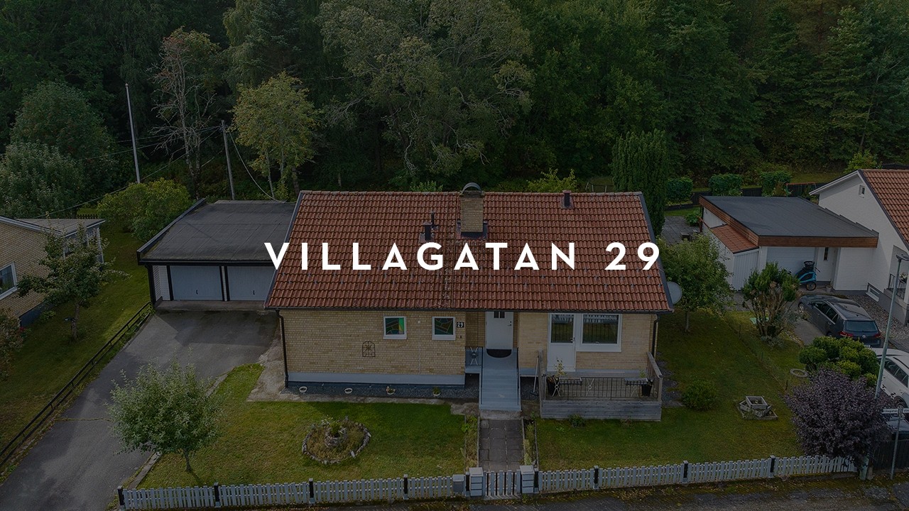 5 rum Villa på Villagatan 29 Eksjö kommun - video
