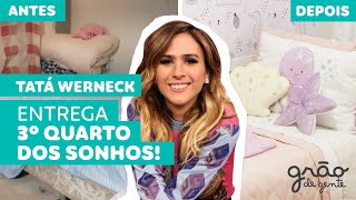 TOUR PELO QUARTO DA NICOLY, ESCOLHIDA POR TATÁ WERNECK PRA GANHAR QUARTO DOS SONHOS DA GRÃO DE GENTE