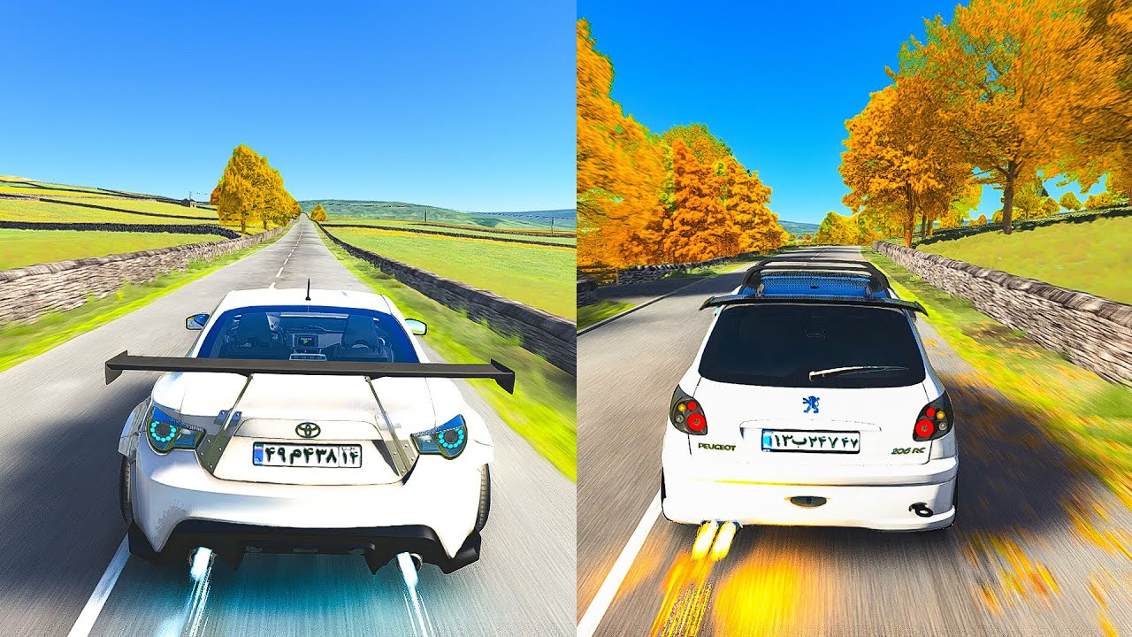 رانندگی ریلکس توی طبیعت 💆🌳 - Assetto Corsa