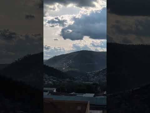 Kigali downtown with the hills in the background