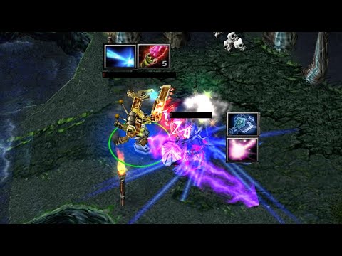 DOTA TINKER vs SLARK (LEVEL 25 FIGHT!)