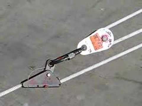 Petzl Rescucender and rope damage