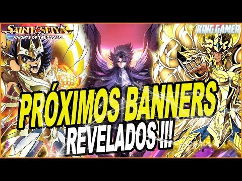 TODOS OS BANNERS DOS PRÓXIMOS 6 MESES REVELADOS // Saint Seiya Awakening
